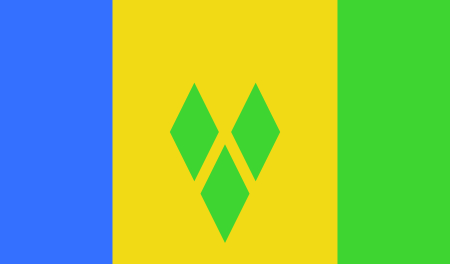 Flag of St Vincent and the Grenadines