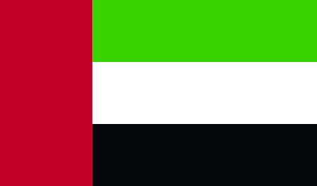 Flag of United Arab Emirates UAE