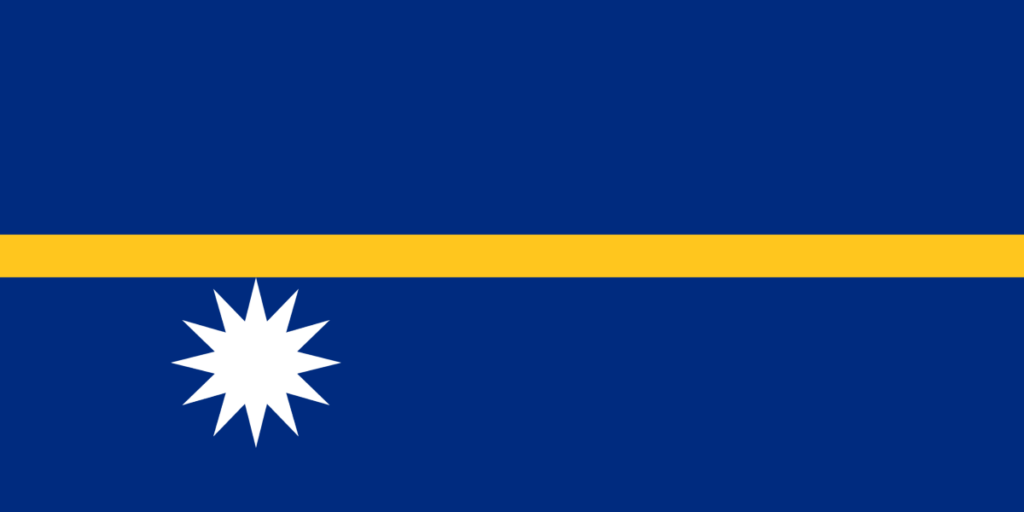 Flag of Nauru