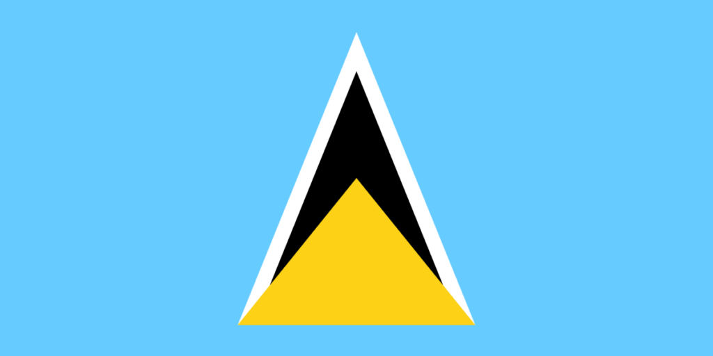 Flag of Saint Lucia