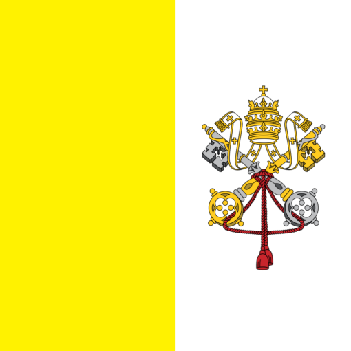 Flags of Vatican City 2024