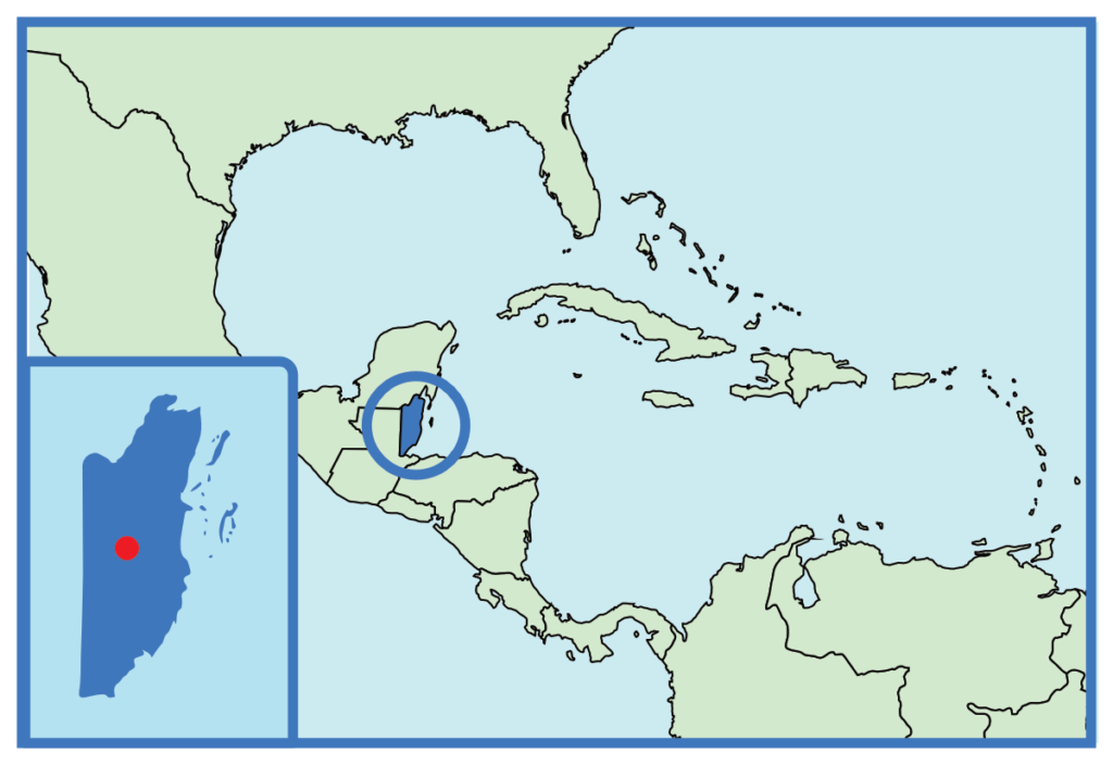 Where is Belize on Map