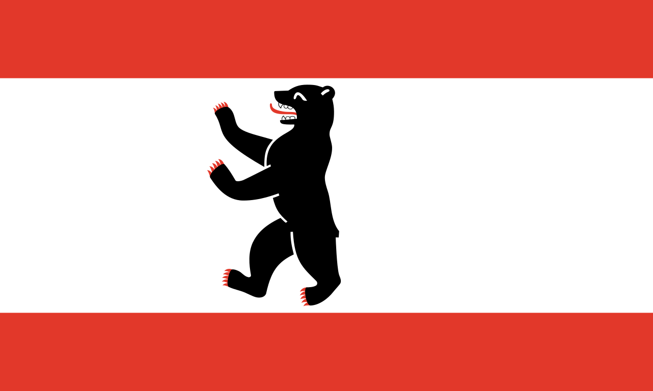 Civil flag of Berlin