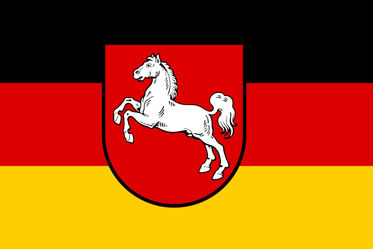 CIVIL & STATE flag of Lower Saxony