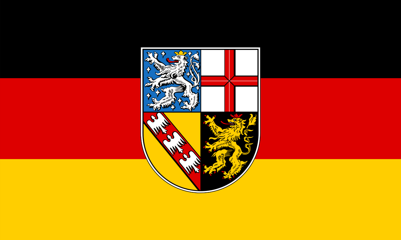 Civil and State flag of Saarland