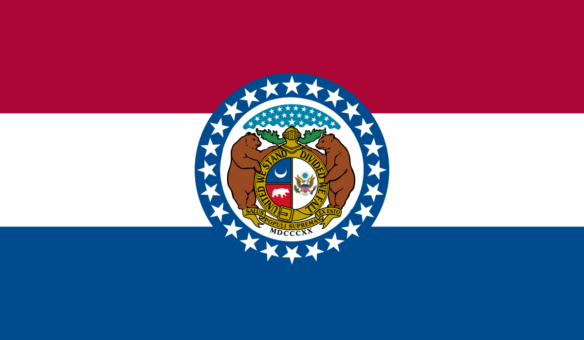 Missouri United States of America Flag