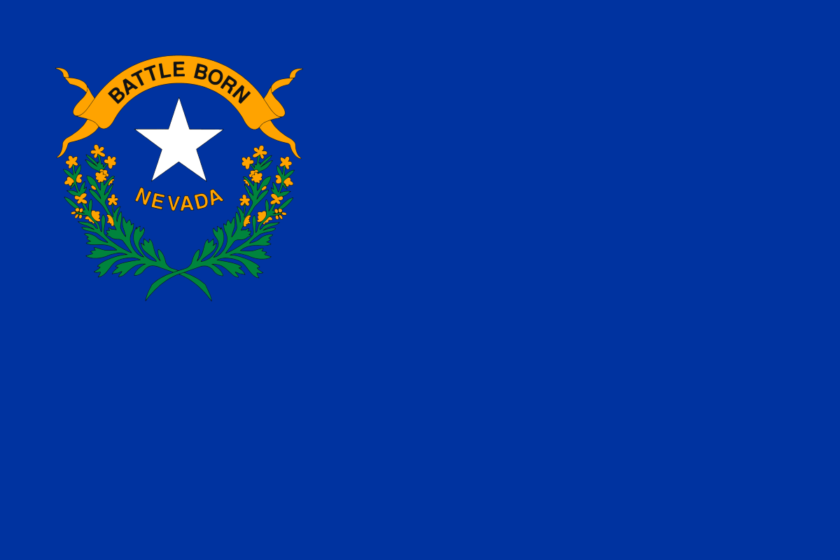 Nevada United States of America Flag