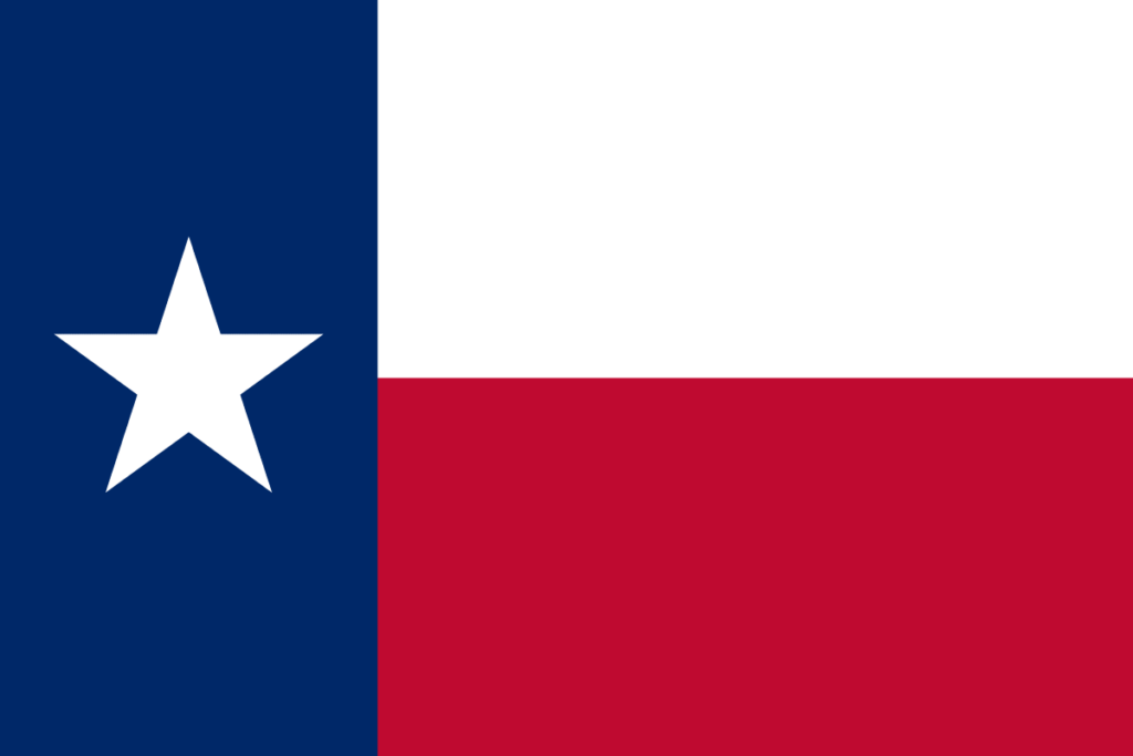 Texas United States of America Flag