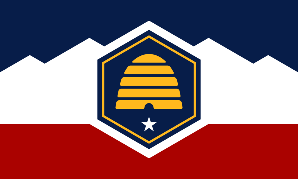 Beehive Flag of Utah 2024