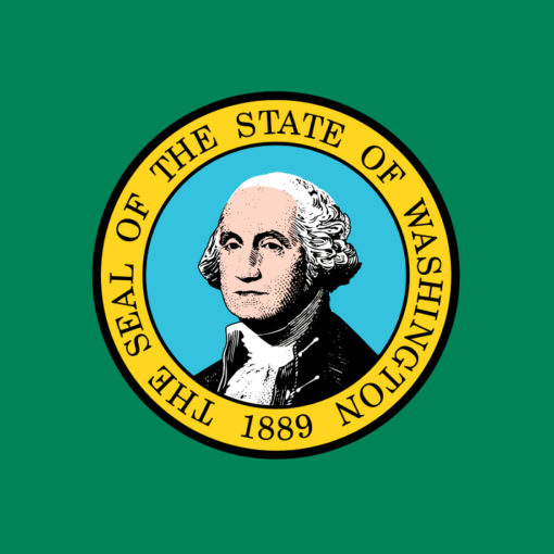 Washington United States of America Flag