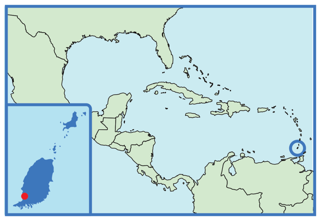 Where is Grenada on Map