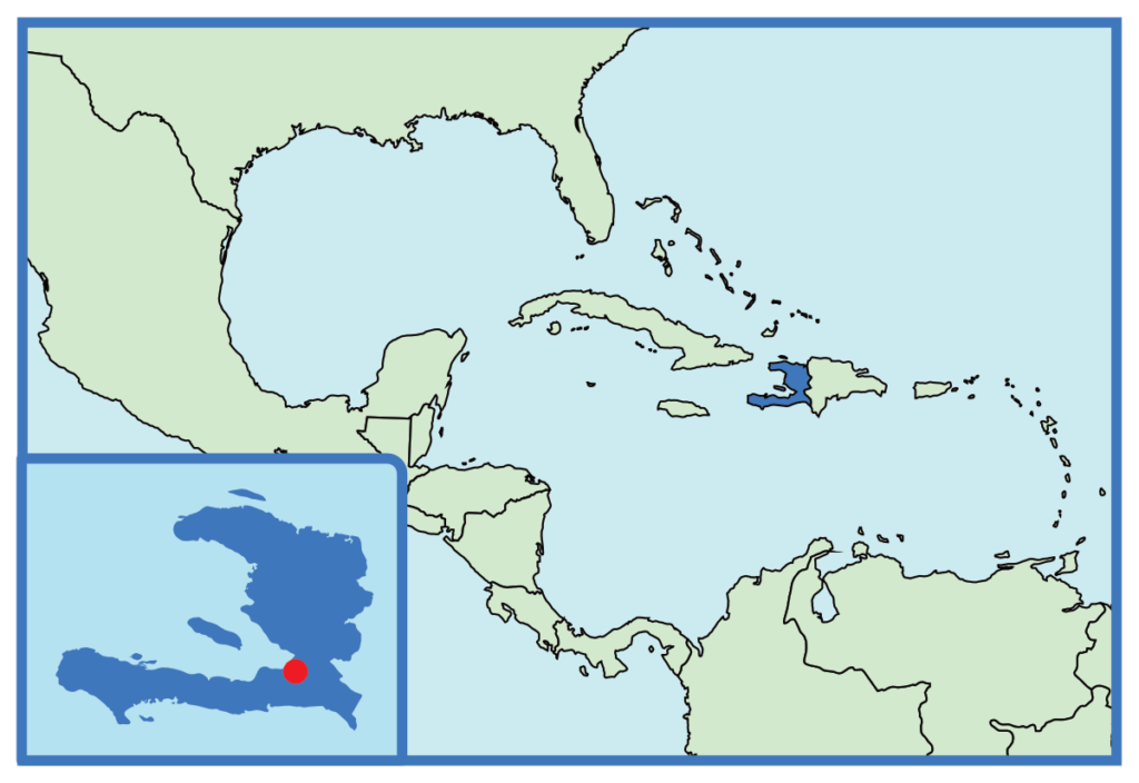 Where is Haiti on Map