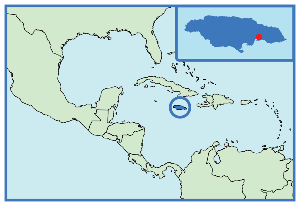 Where is Jamaica on Map