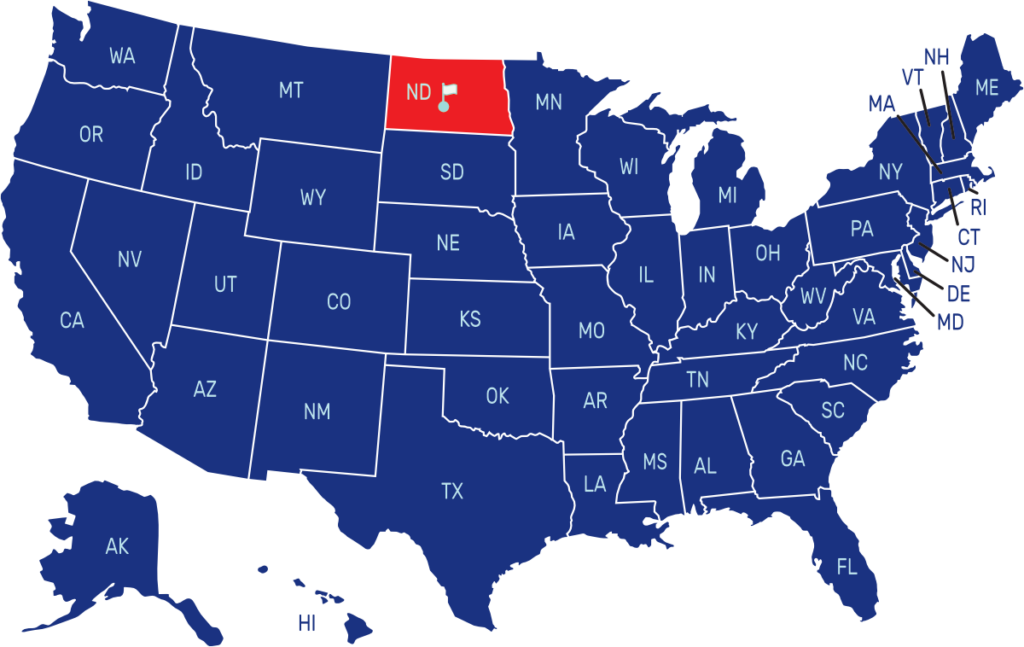 North Dakota ND United States of America