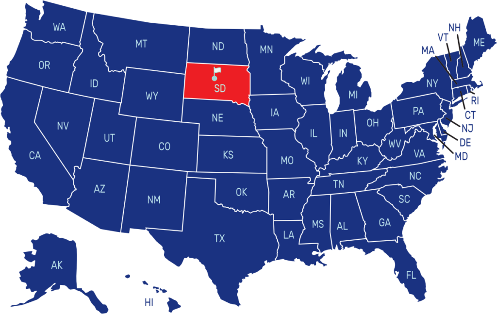 South Dakota SD United States of America