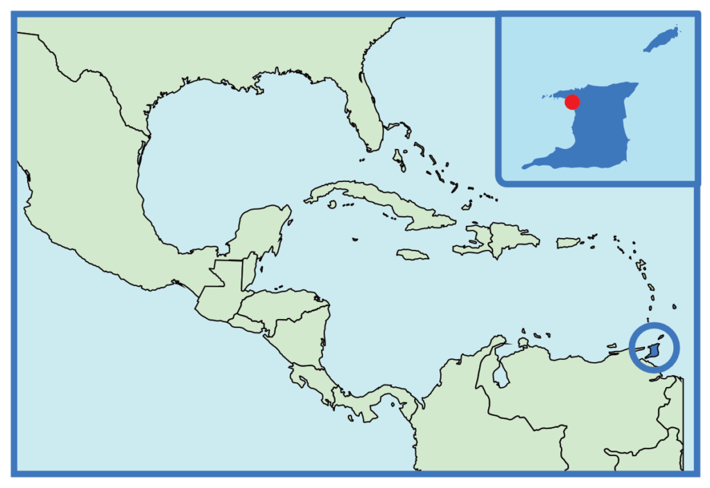 Where is Trinidad on Map