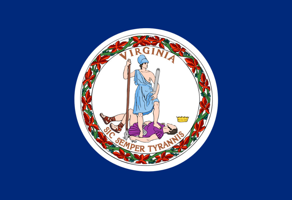 Virginia United States of America Flag