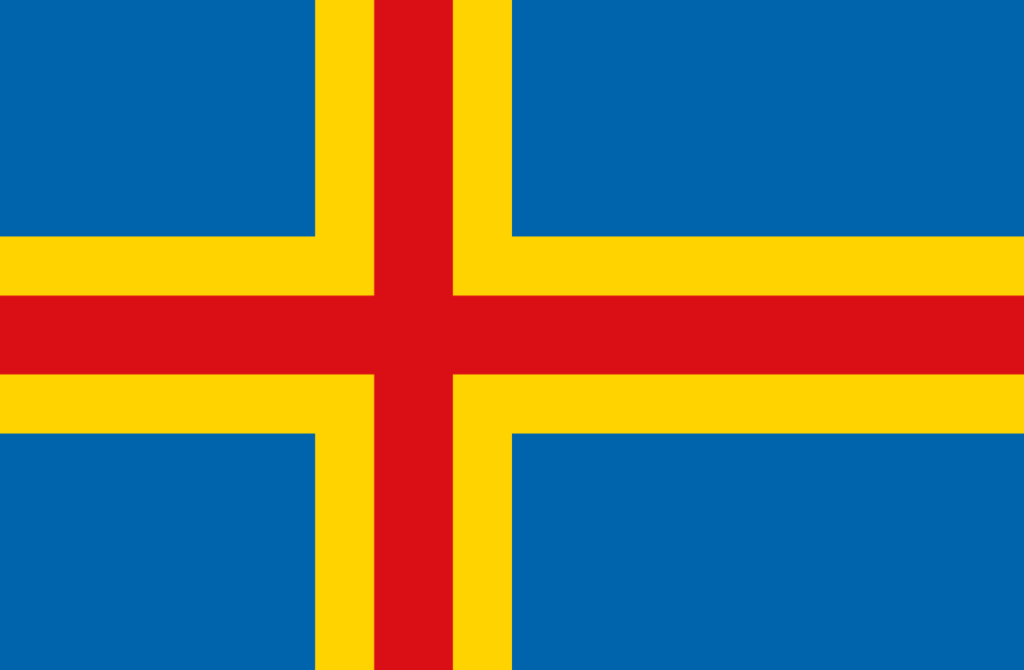 Flag of Aland terrotory