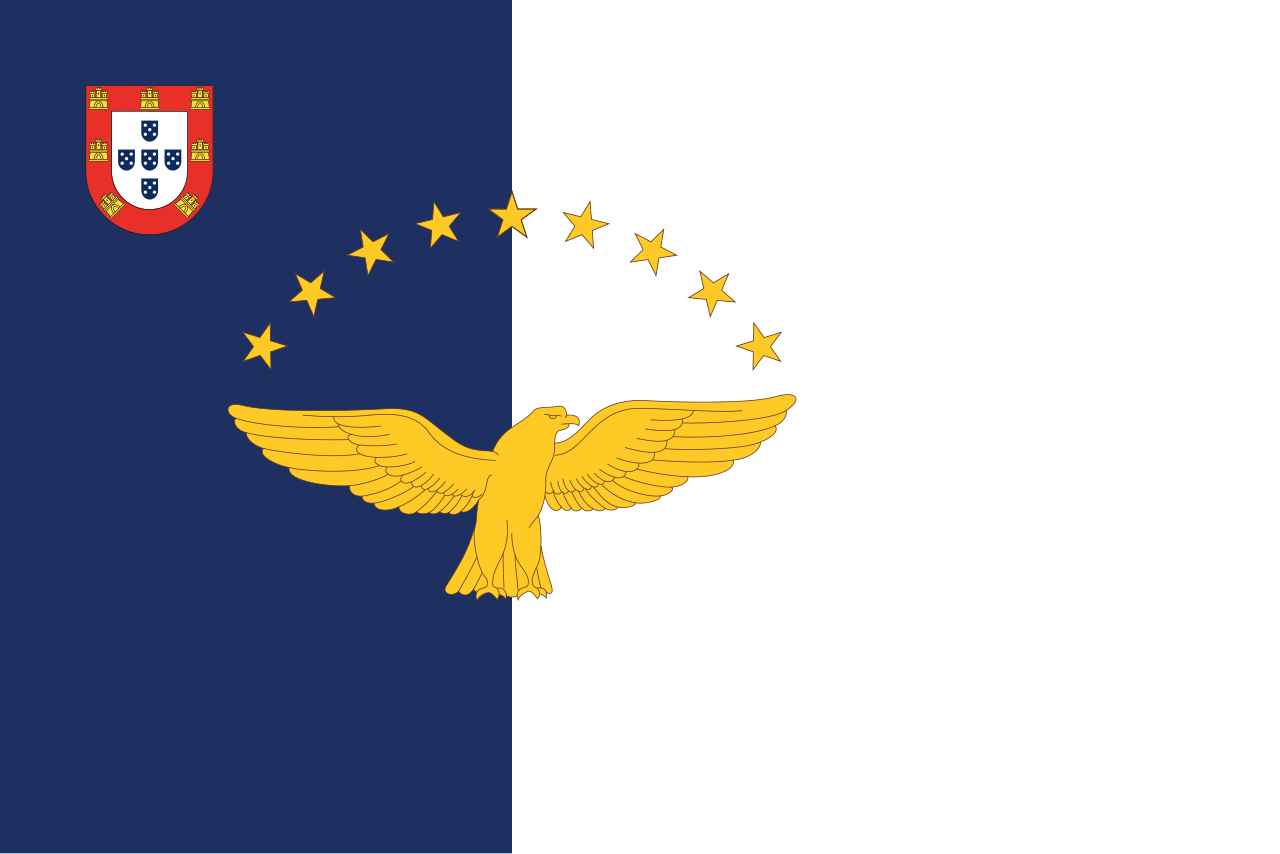 Flag of the Azores Islands territory