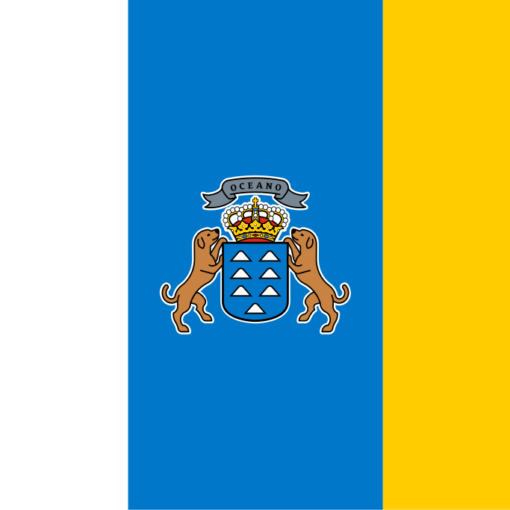 Flag of the Canary Islands territory