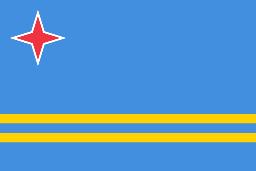 flag of Aruba