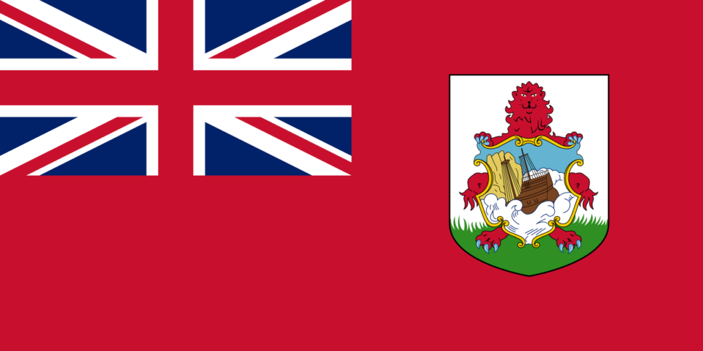 Flag of the British territory of Bermuda