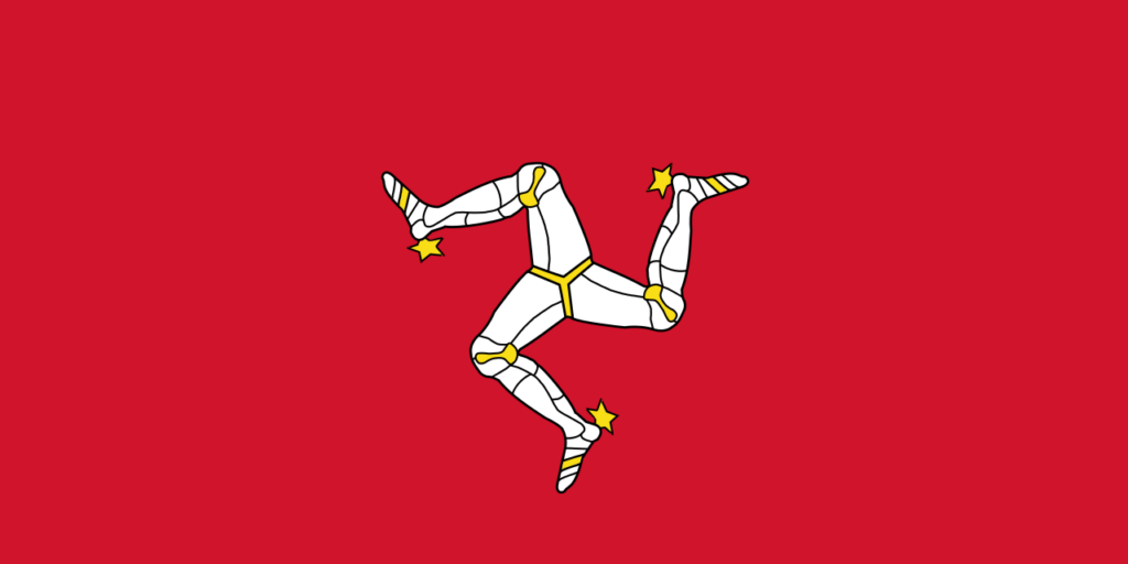 Flag og the Isle of Man