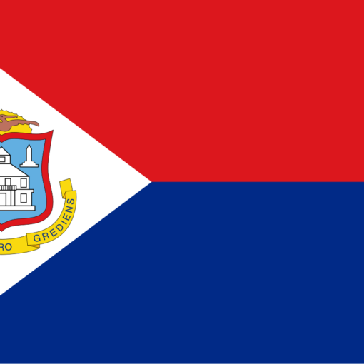 Flag of Sint Maarten, the Kingdom of Netherlands