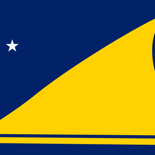 Flag of Tokelau, New Zealand