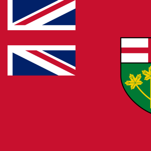 Ontario Flag, Canada