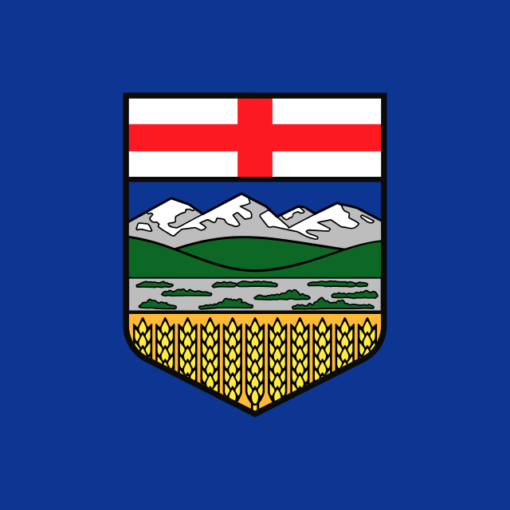 Alberta Flag, Canada