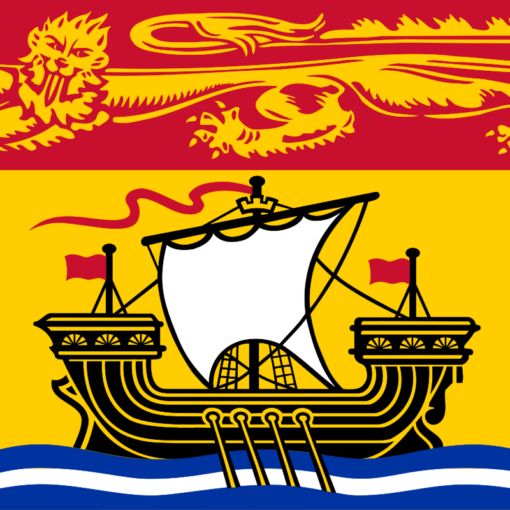 New Brunswick Canada Flag, NB, Nouveau-Brunswick