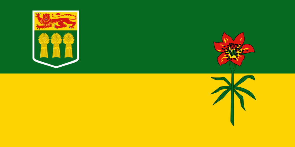Saskatchewan Flag, Canada SK