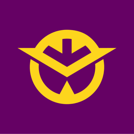 Flag of Okayama Prefecture 岡山県