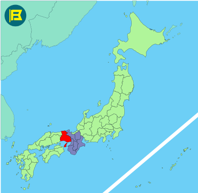 Hyogo Location of map of Japan