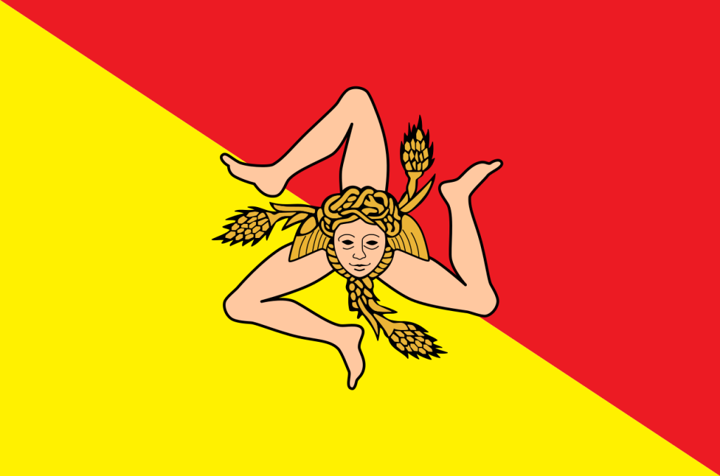 Flag of Sicily, Italy